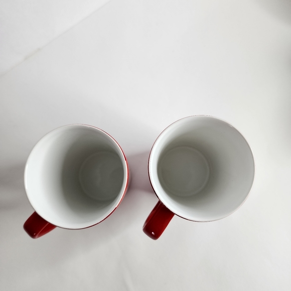 Starbucks Siren logo Christmas ceramic coffee mugs 16oz - Picture 8 of 11